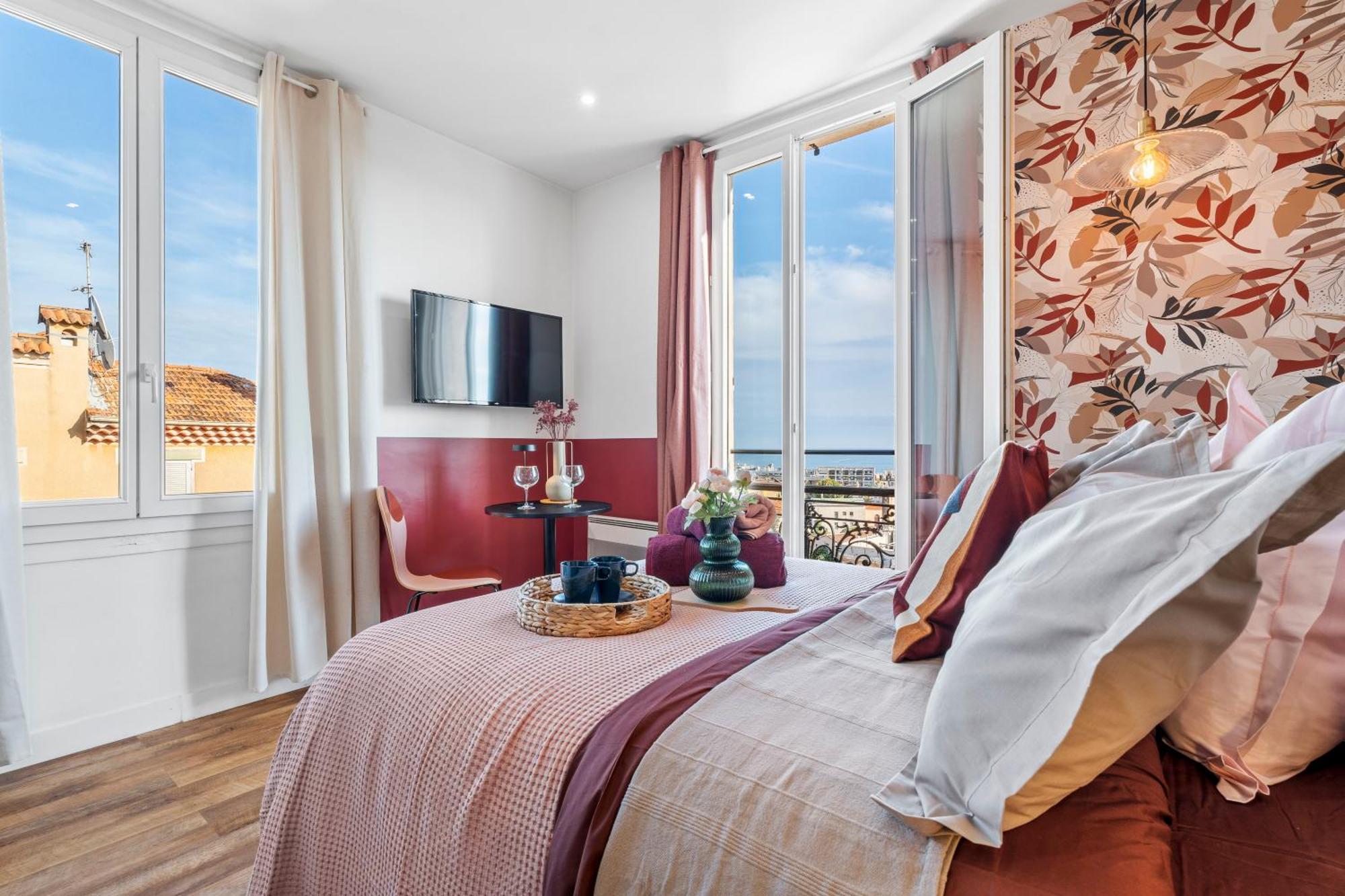 Nice Renting - Cambrai03 - Seaside Studio On The Promenade Des Anglais ภายนอก รูปภาพ