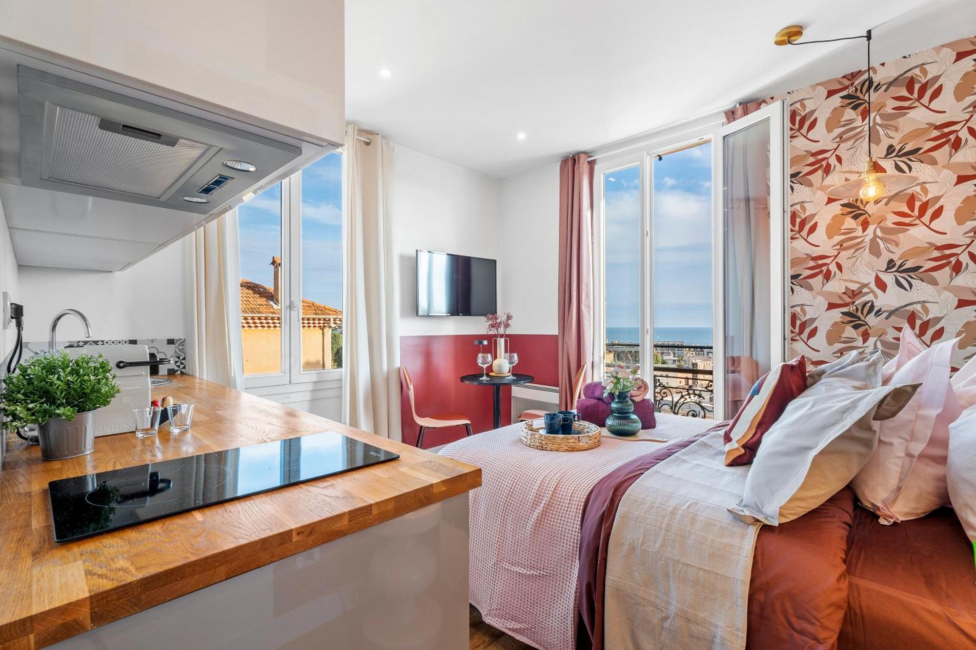 Nice Renting - Cambrai03 - Seaside Studio On The Promenade Des Anglais ภายนอก รูปภาพ