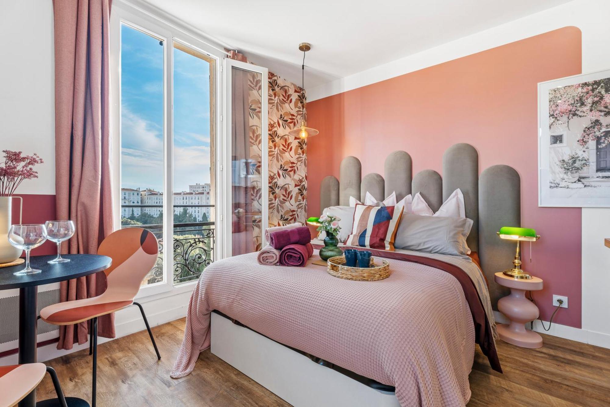 Nice Renting - Cambrai03 - Seaside Studio On The Promenade Des Anglais ภายนอก รูปภาพ